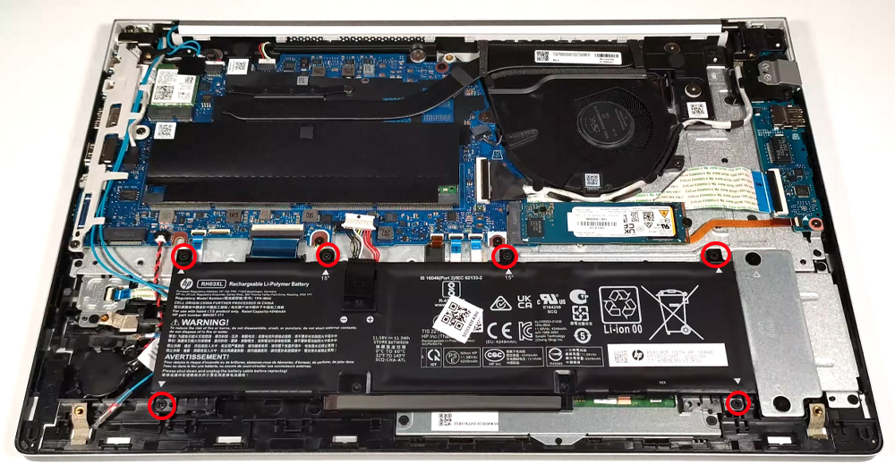 Hướng Dẫn Thay Pin Cho HP EliteBook 650 G10