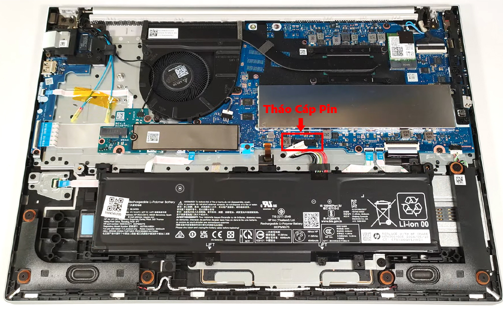 Hướng dẫn thay pin cho HP EliteBook 660 G11