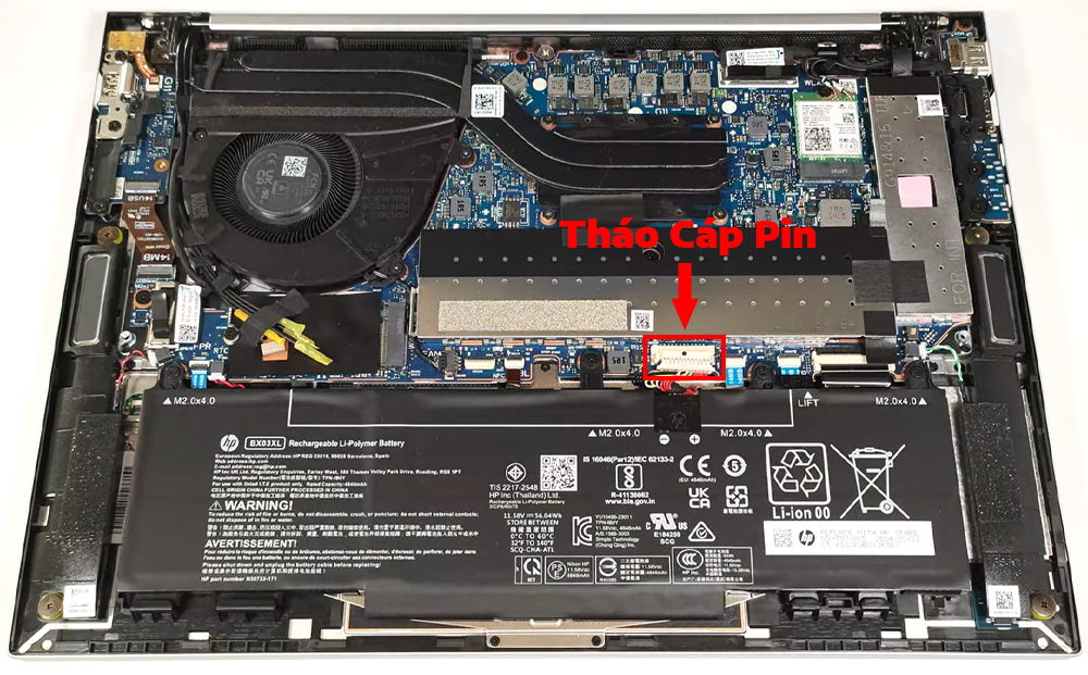 Hướng dẫn thay pin cho HP EliteBook 840 G11