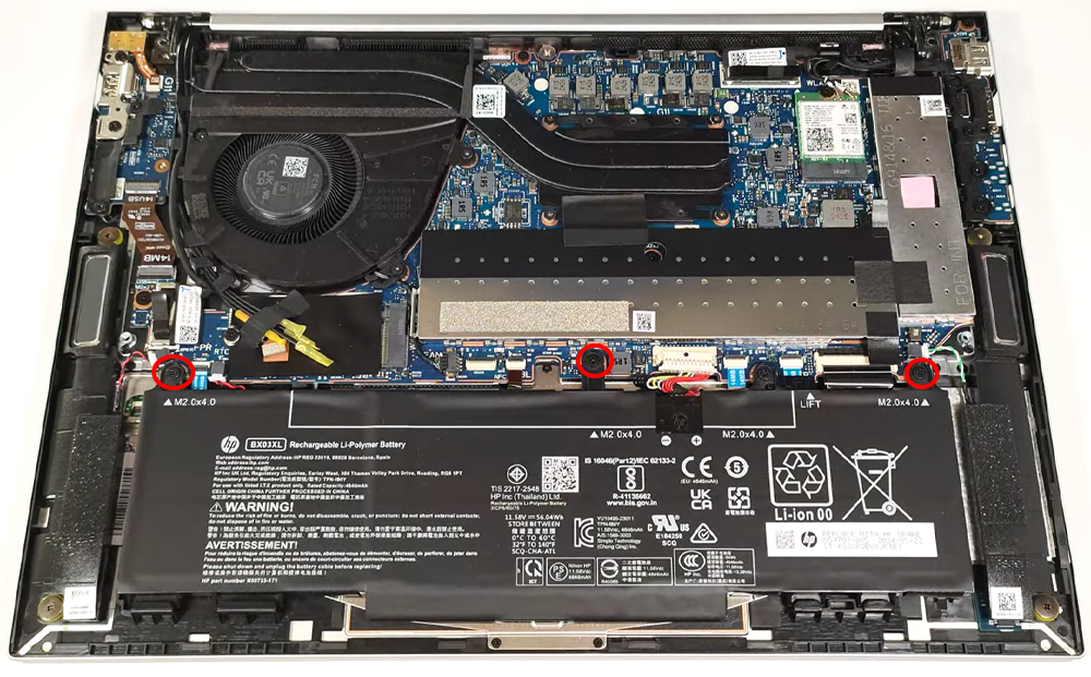 Hướng dẫn thay pin cho HP EliteBook 840 G11