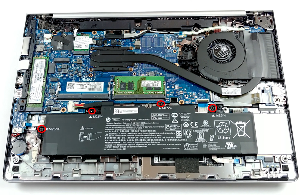 Hướng dẫn thay pin cho HP EliteBook 850 G6