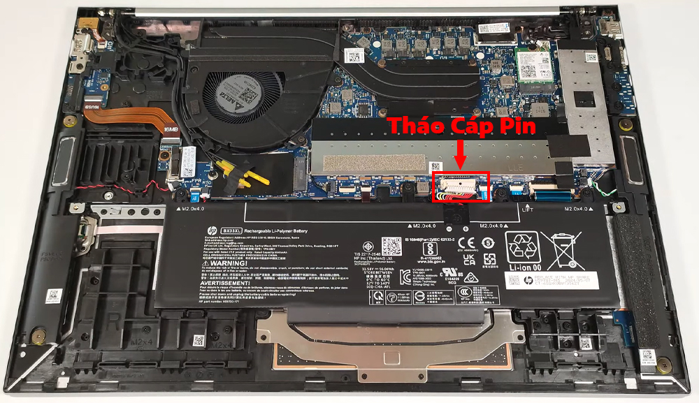 Hướng dẫn thay pin cho HP EliteBook 860 G11