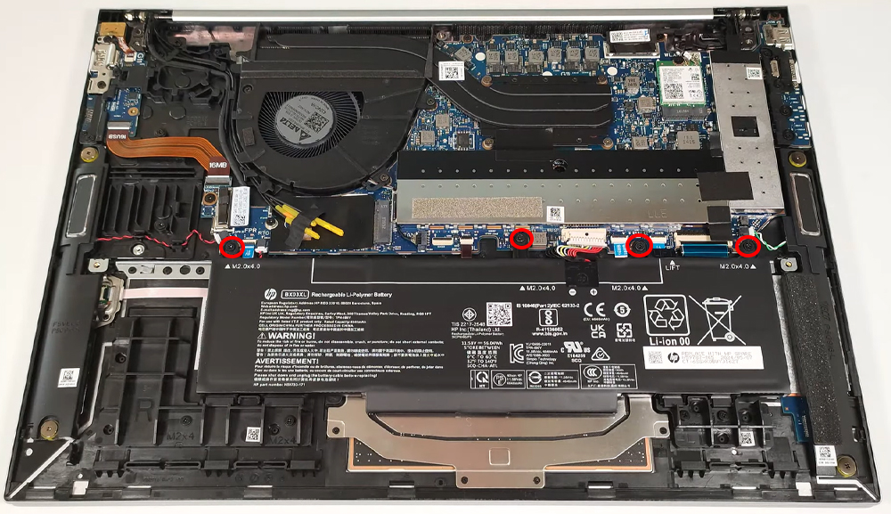 Hướng dẫn thay pin cho HP EliteBook 860 G11