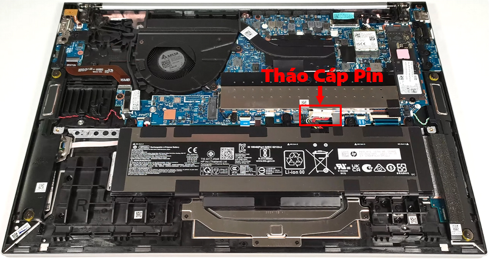 Hướng dẫn thay pin cho laptop HP EliteBook 865 G10