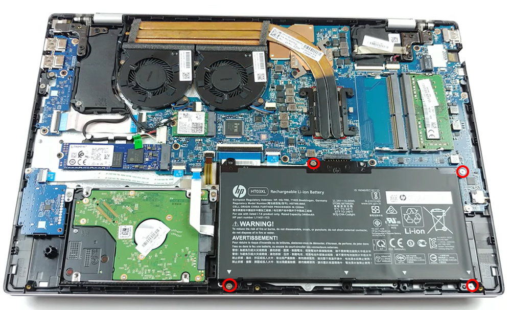 Hướng Dẫn Thay Pin Cho HP Pavilion 15-cs2000TU