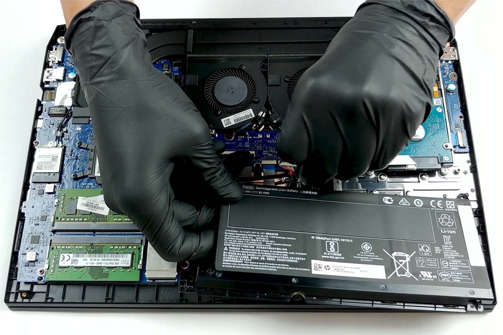 Hướng dẫn thay pin cho HP Pavilion Gaming 15-ec0000