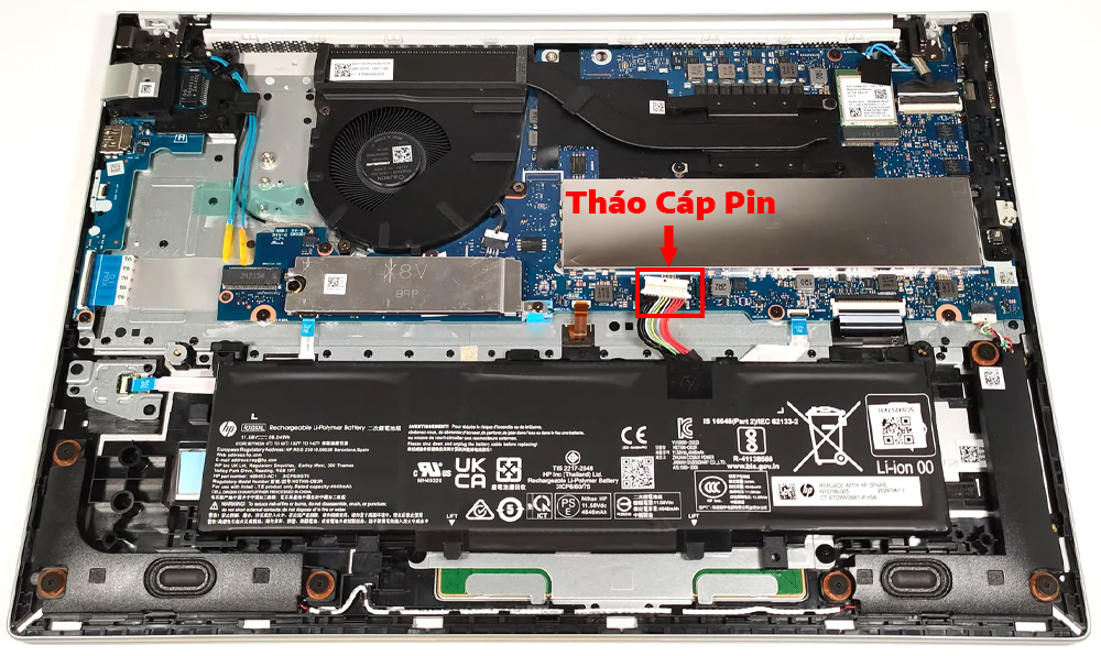 Hướng dẫn thay pin cho HP ProBook 465 G11