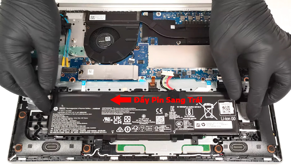 Hướng dẫn thay pin cho HP ProBook 465 G11