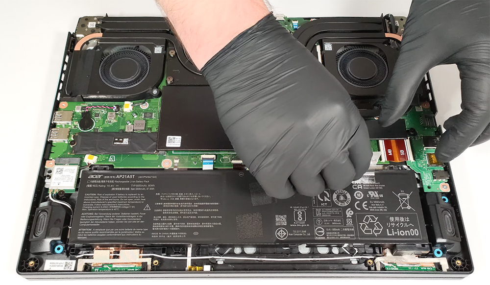 Hướng dẫn thay pin laptop Acer Nitro 16 AN16-42