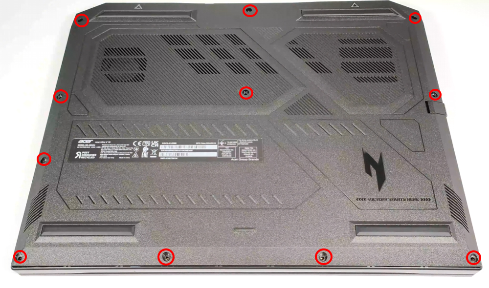 Hướng dẫn thay pin laptop Acer Nitro V 16 ANV16-41