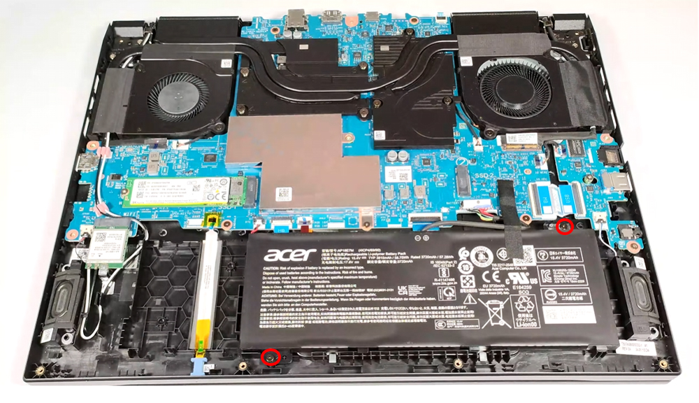 Hướng dẫn thay pin laptop Acer Nitro V 16 ANV16-41