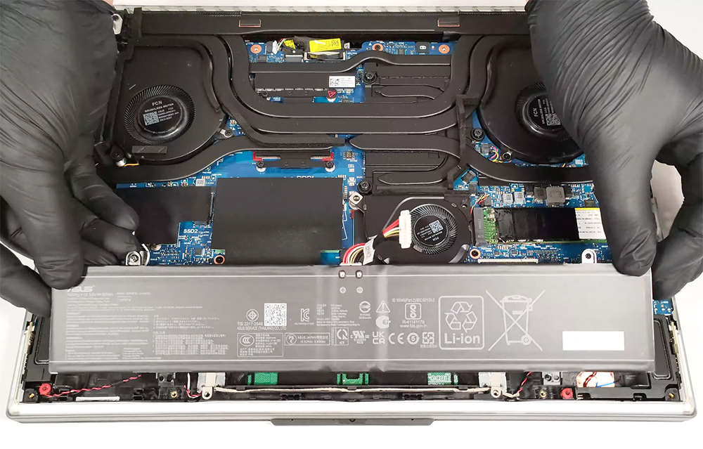 Hướng dẫn thay pin laptop ASUS ROG Strix SCAR 16 G634