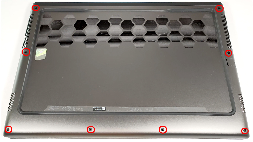 Hướng dẫn thay pin laptop Dell Alienware m16 R2