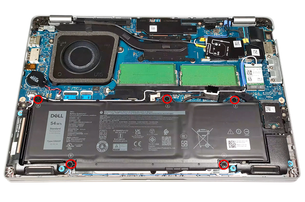 Hướng dẫn thay pin laptop Dell Latitude 14 5450