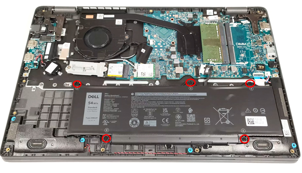 Hướng dẫn thay pin cho Laptop Dell Latitude 15 3540