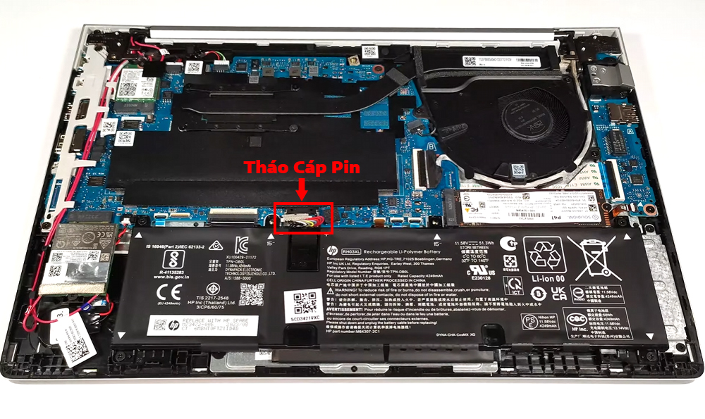 Hướng Dẫn Thay Pin Cho HP EliteBook 640 G10