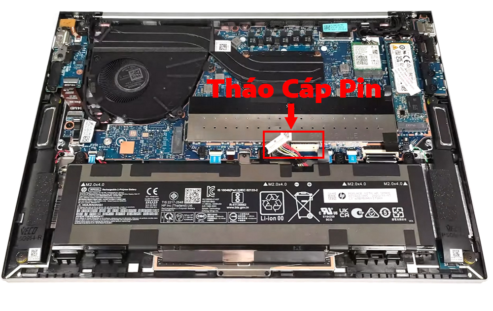 Hướng dẫn thay pin cho laptop HP EliteBook 840 G10