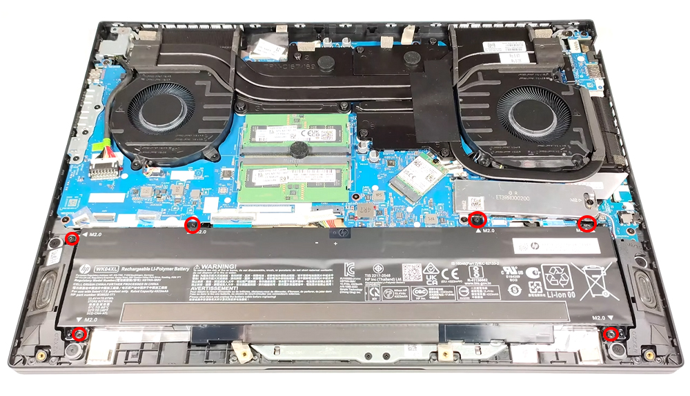 Hướng Dẫn Thay Pin Cho HP Omen 16 16-wd0000