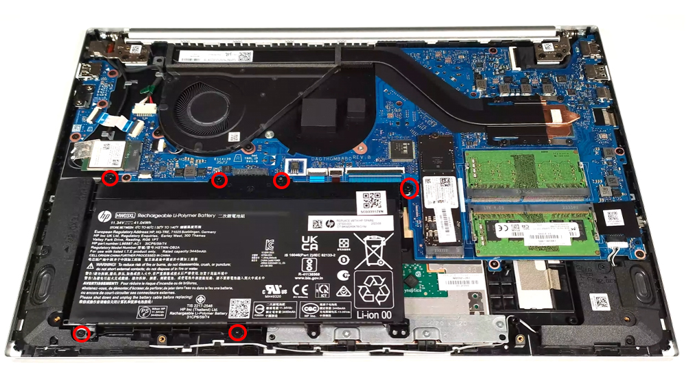Hướng Dẫn Thay Pin Laptop HP Pavilion 15-eg3000
