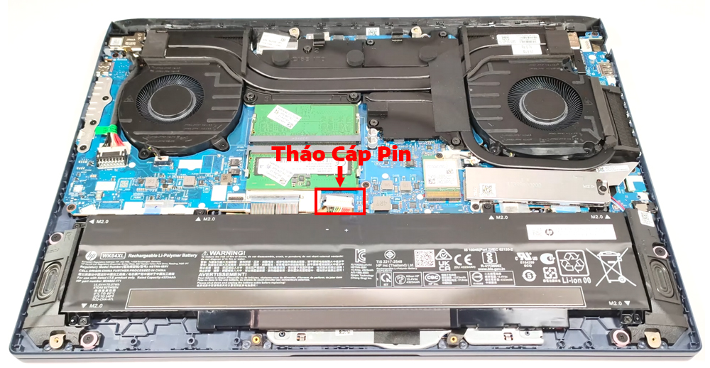 Hướng dẫn thay pin cho HP Victus 16 16-s0000 2023