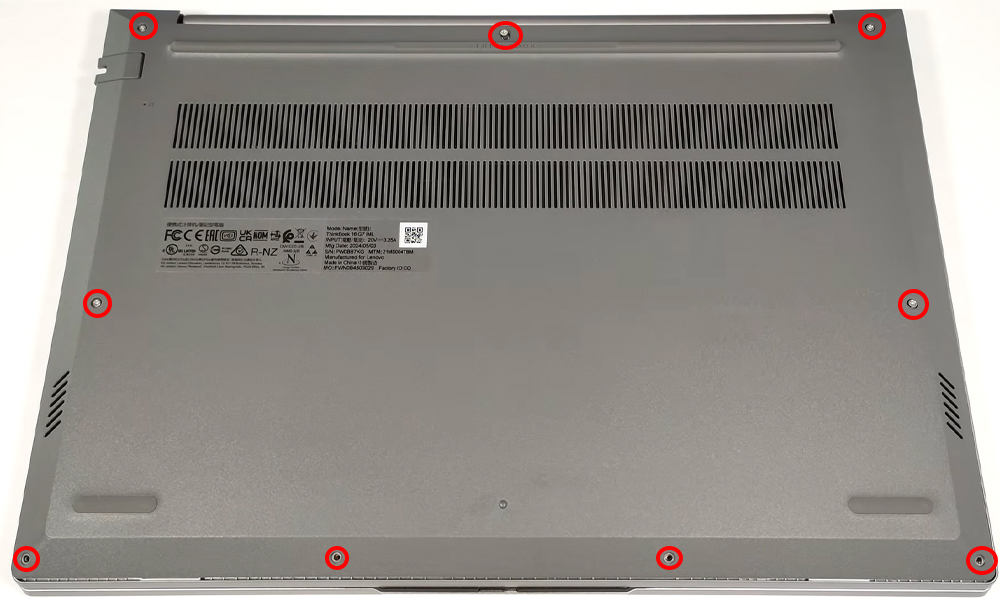 Hướng dẫn thay pin Lenovo ThinkBook 16 Gen 7