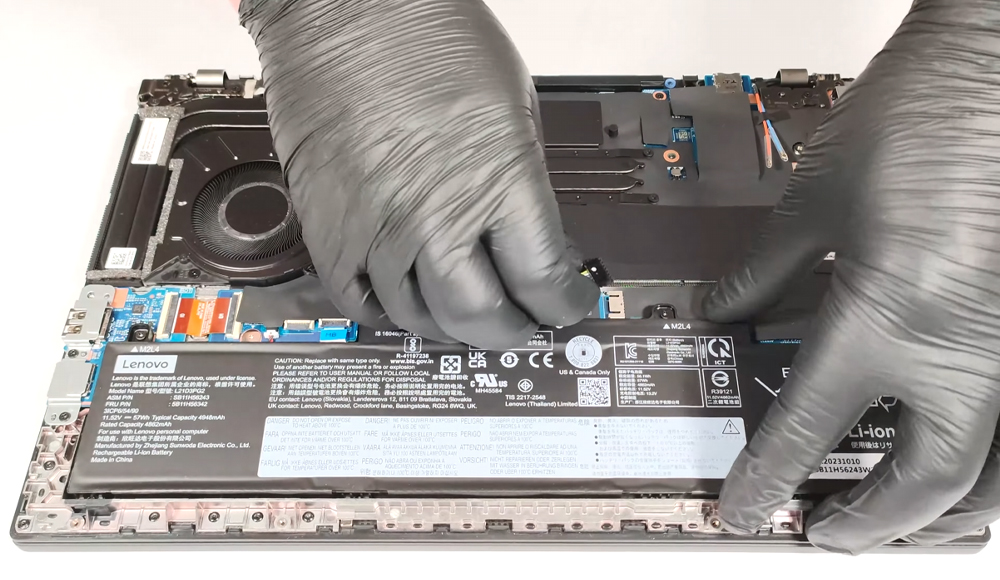 Hướng Dẫn Thay Pin Laptop Lenovo ThinkPad L14 Gen 4 Intel