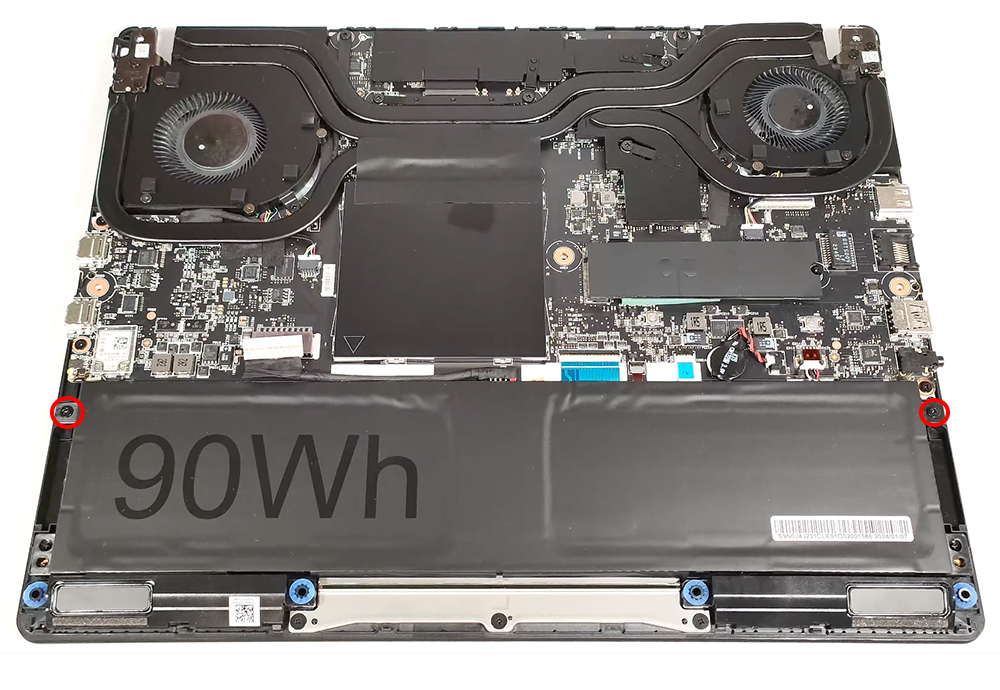 Hướng dẫn thay pin laptop MSI Prestige 14 AI Studio C1U