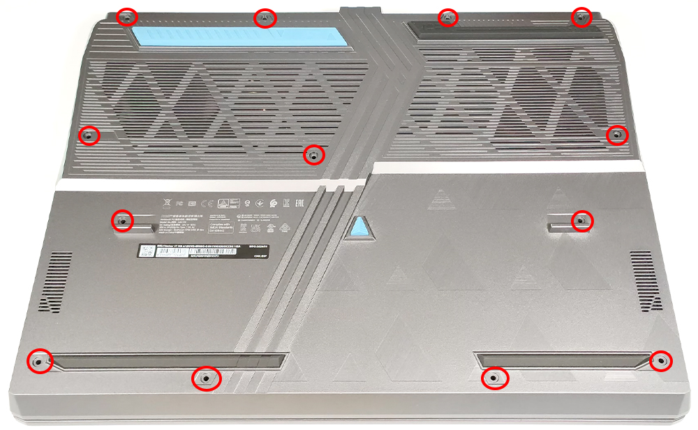 Hướng dẫn thay pin cho laptop MSI Vector 17 HX A13V 