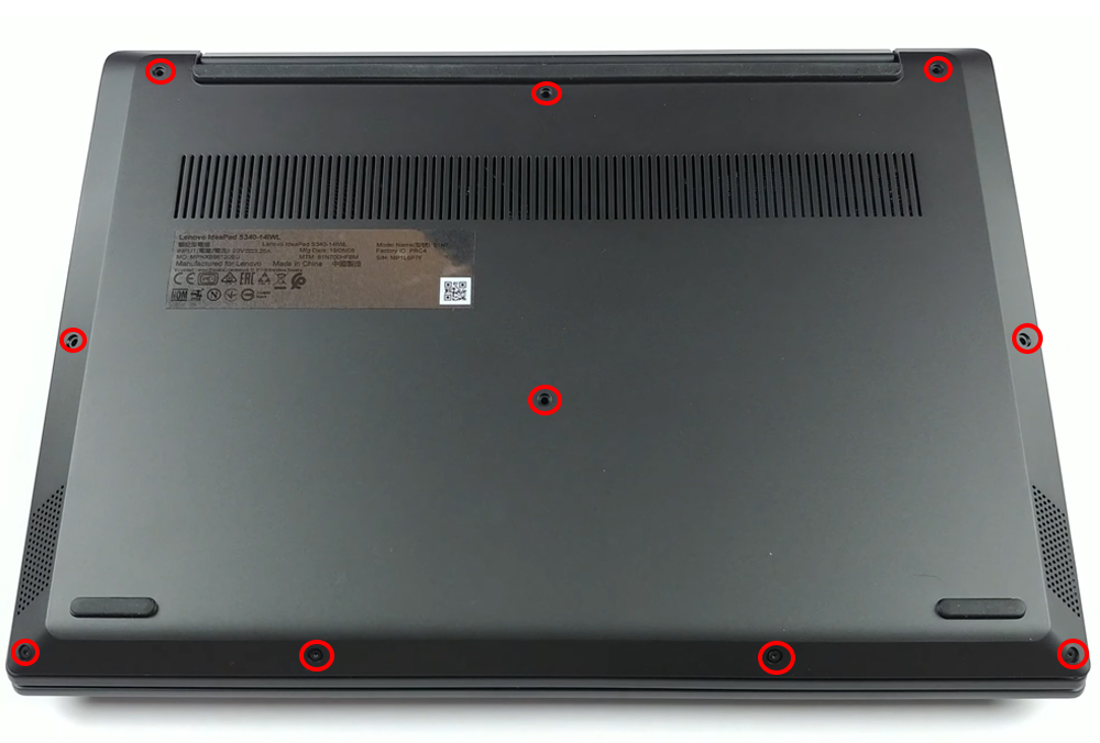 Hướng dẫn thay pin Lenovo Ideapad S340