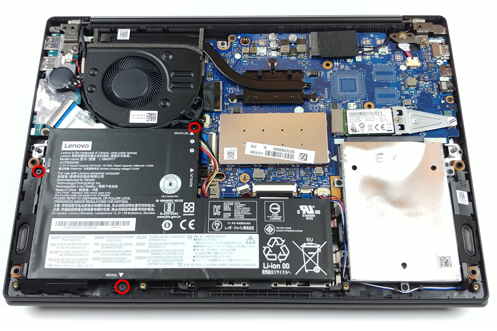 Hướng dẫn thay pin Lenovo Ideapad S340