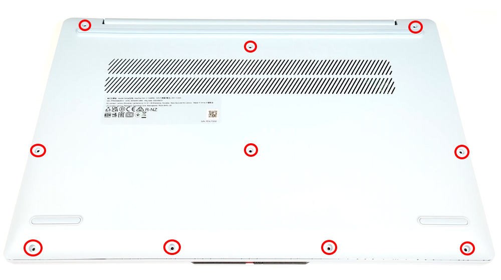 Hướng dẫn thay pin Lenovo IdeaPad Slim 3 15 Gen 8