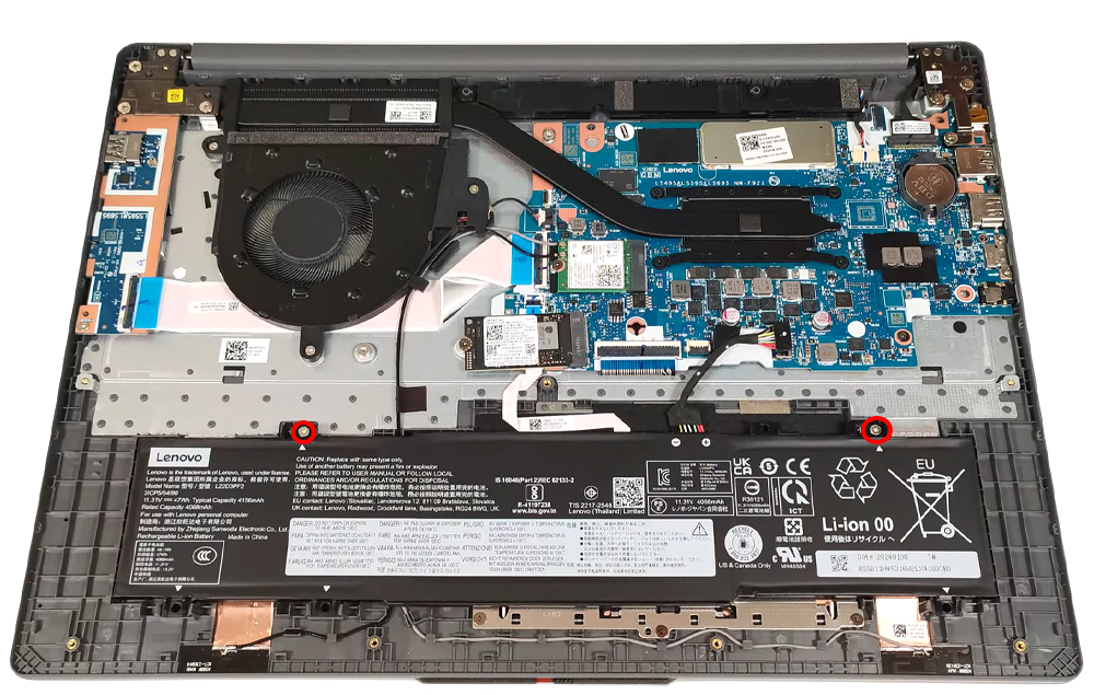 Hướng dẫn thay pin Lenovo IdeaPad Slim 3 16inch Gen 9