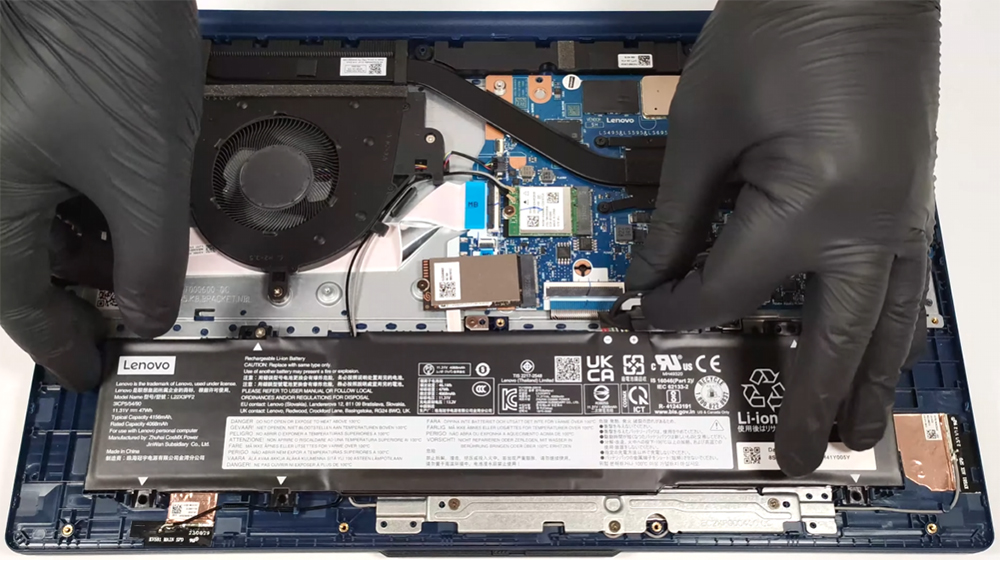 Hướng dẫn thay pin laptop Lenovo IdeaPad Slim 3i Gen 9 15inch