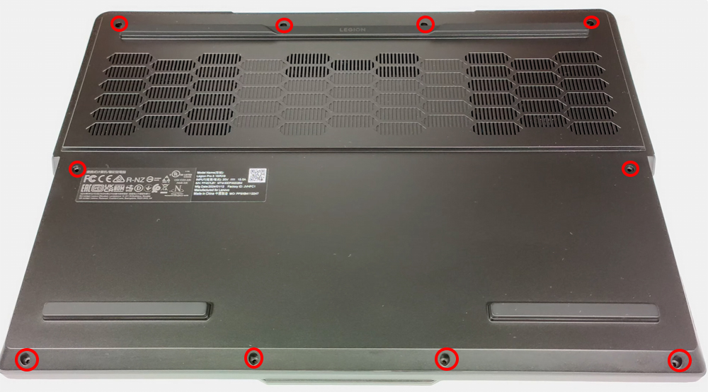 Hướng Dẫn Thay Pin Laptop Lenovo Legion Pro 5i 16inch Gen 9