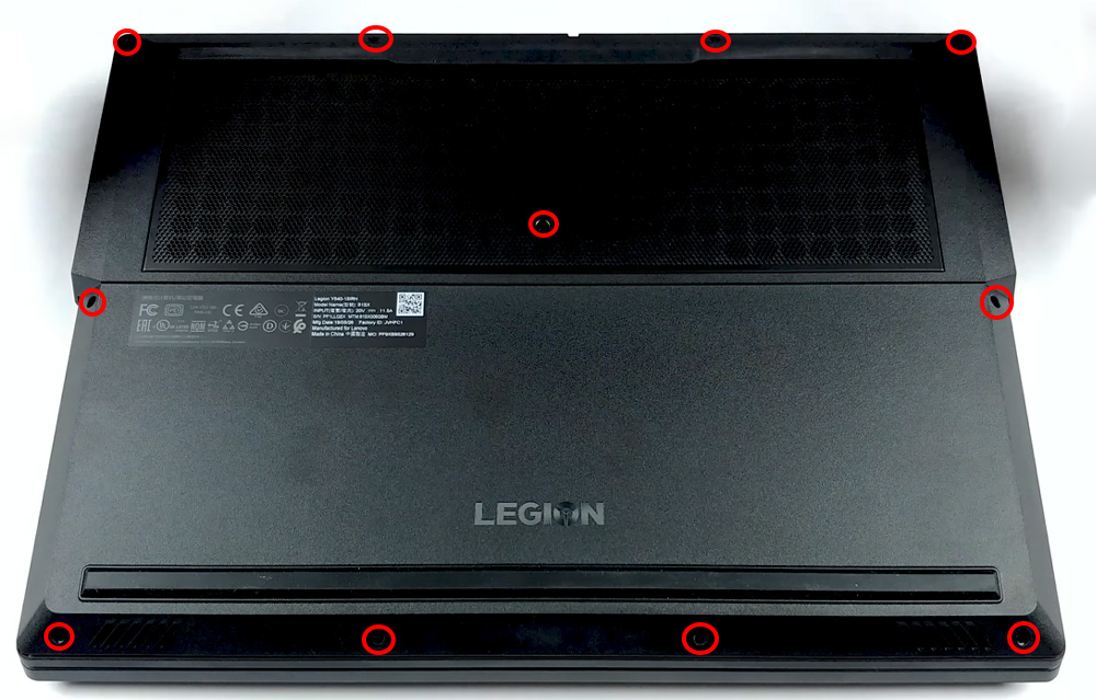 Hướng dẫn thay pin Lenovo Legion Y545