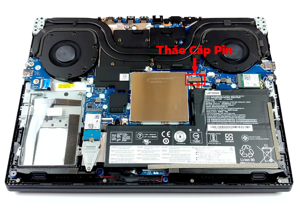 Hướng dẫn thay pin Lenovo Legion Y545