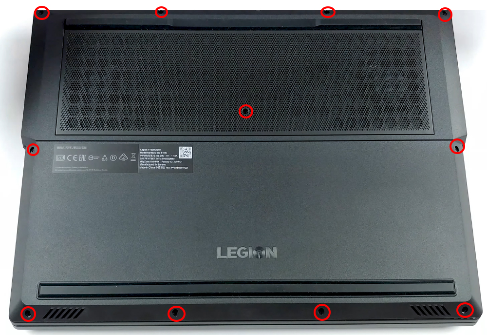 Hướng dẫn thay pin cho Lenovo Legion Y7000