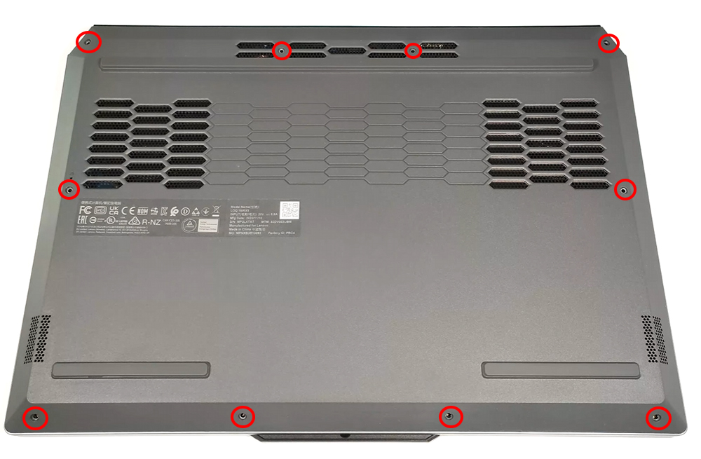 Hướng Dẫn Thay Pin Laptop Lenovo LOQ 15i Gen 9