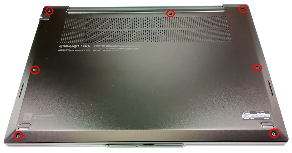 Hướng dẫn thay pin laptop Lenovo ThinkPad E16 Gen 1 AMD