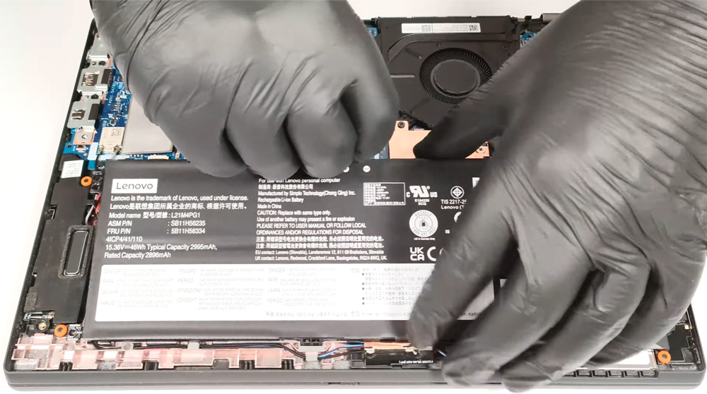 Hướng Dẫn Thay Pin Laptop Lenovo ThinkPad L13 Gen 4 Intel