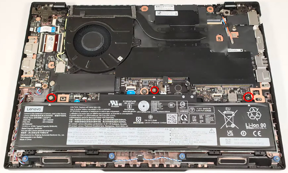 Hướng dẫn thay pin laptop Lenovo ThinkPad L14 Gen 5