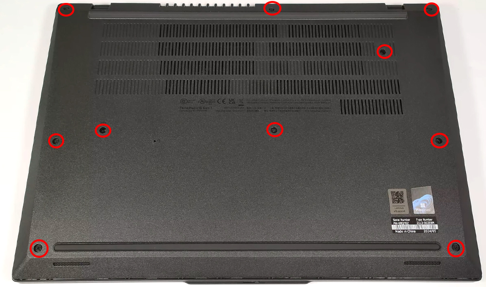 Hướng dẫn thay pin laptop Lenovo ThinkPad L16 Gen 1