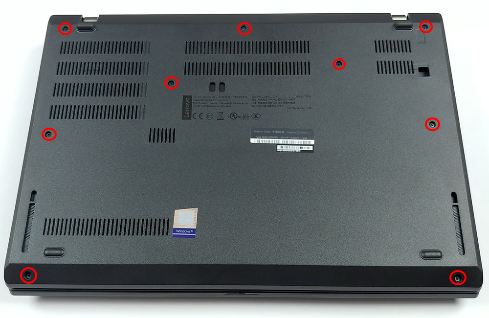 Hướng dẫn thay pin Lenovo ThinkPad L490