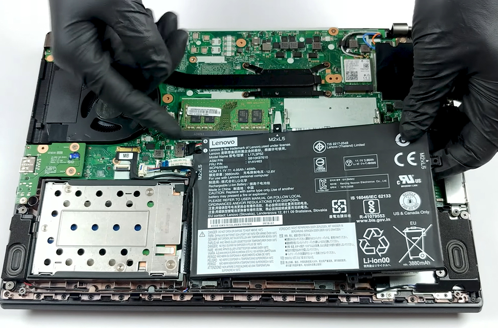 Hướng dẫn thay pin Lenovo ThinkPad L490