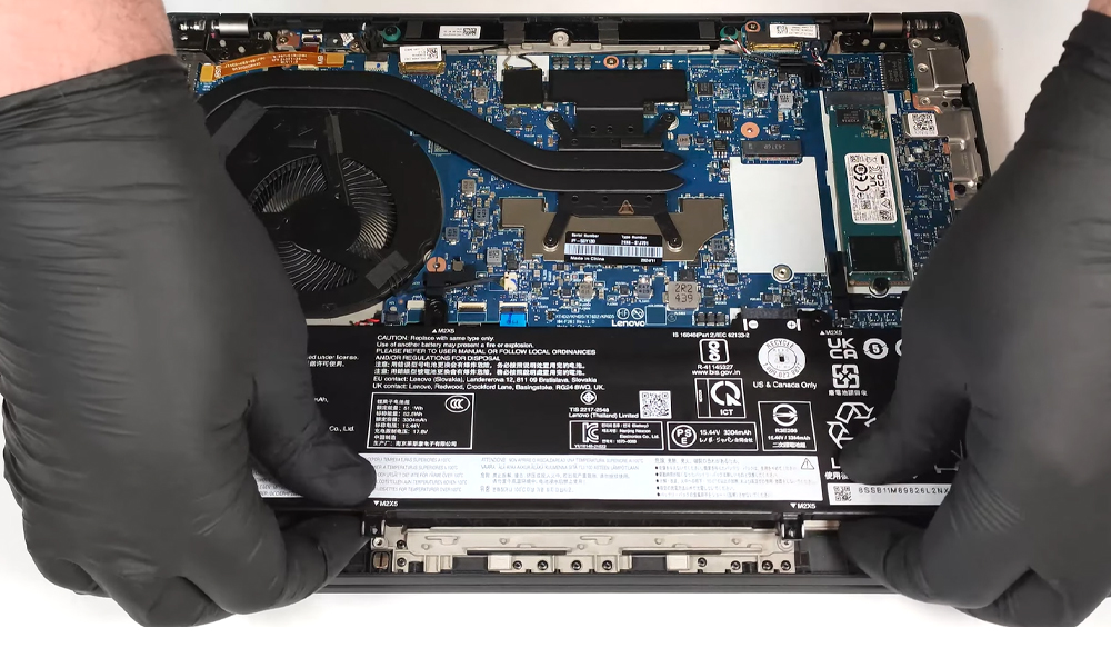 Hướng dẫn thay pin Lenovo Lenovo ThinkPad T14 Gen 4 AMD