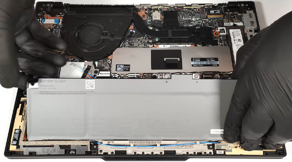 Hướng dẫn thay pin Lenovo ThinkPad T14 Gen 5