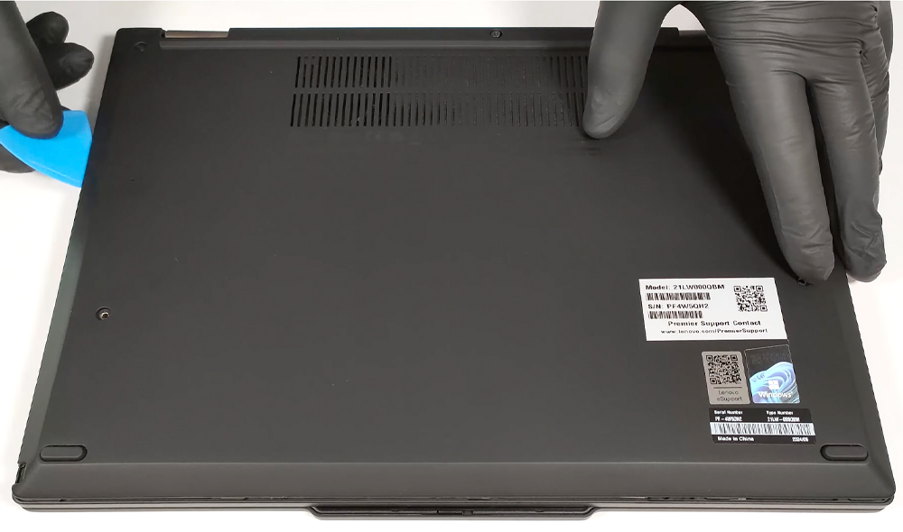 Hướng dẫn thay pin Lenovo ThinkPad X13 2in1 Gen 5