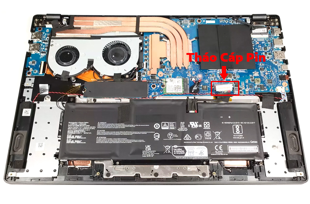 Hướng dẫn thay pin MSI Modern 15 H C13M