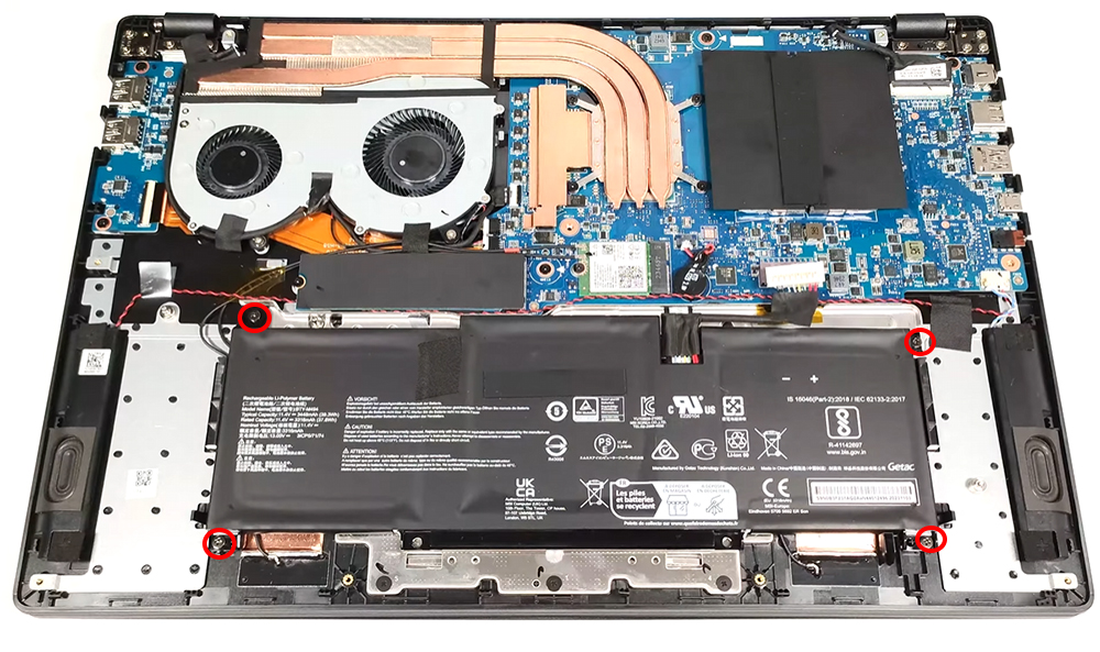 Hướng dẫn thay pin MSI Modern 15 H C13M
