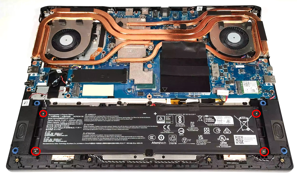 Hướng dẫn thay pin cho laptop MSI Sword 17 HX B14V